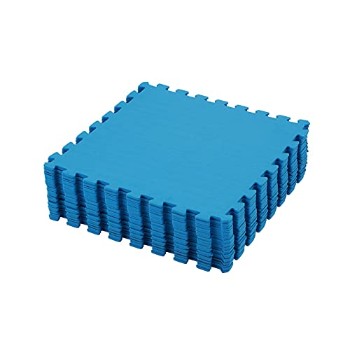 Meisterhome® Pool Matten 9 Stück à 50x50cm 2.25 m² Unterlegmatte Bodenschutzmatte für Pool und Planschbecken