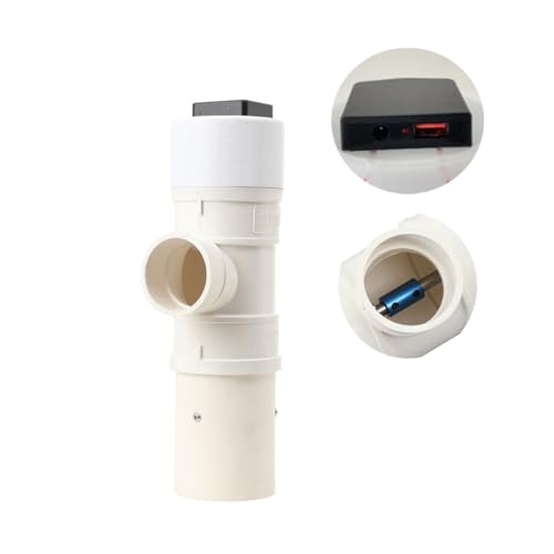 QWEXOB 50W 1-15V Vertikale Wasserkraft Generator Permanent Magnet Wasserturbine Energieerzeuger Hydropower Generator Wasserkrafterzeuger USB3.0