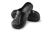 ESTRO Gartenclogs Herren Gartenschuhe Damen - Gartenclogs Damen Unisex Leicht Gummischuhe Damen Sommer Garten Clogs Herren A78 (46, Schwarz)