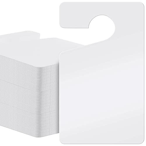 200 Stück blanko weiße Parkausweis-Anhänger für die Schule, 7,6 x 12,7 cm, Parkpässe, Plakat, Aufhängen, blanko, temporäre Parkausweis, groß, dick, Parkausweis, Hangtags für Auto, Rückspiegel