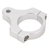 Cocoarm Motorrad Lenkungsdämpfer Gabelhalterung Aluminiumlegierung Lenkungsdämpfer Halterung Universelle Passform Motorrad Lenkungsdämpfer Klemme für Vibrationsminderung Stabilere (50MM)
