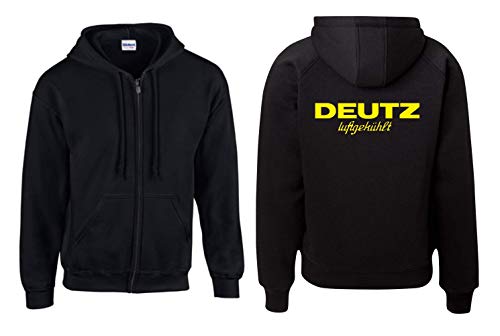 Textilhandel Hering Jacke - Deutz Luftgekühlt (Schwarz, L)