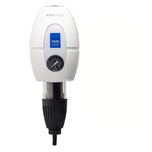 XtraClear Rückspülfilter 1 mit Druckminderer & App-Anbindung für Wasserreinigung, DVGW zertifiziert