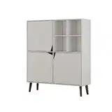 Oskar Store Sideboard Ariana, Weiß, 100 x 115.5 cm