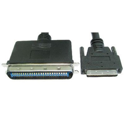 Cable-Core SCSI-Kabel 50 Centronic Stecker auf Ultra 68 Stecker (VHDCI), 1 m