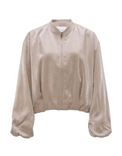 OPUS Damen Blazer | Blouson JALETTA Regular aus Viskose Mix warm Taupe, 38