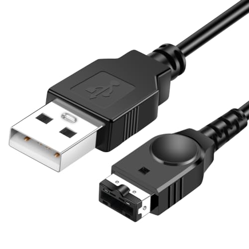 AXFEE 1 Stück Ladekabel für DS, 3.9FT 1.2m USB Ladekabel Power Ladegerät Cord Lead Adapter, GBA SP Ladegerät USB Kabel, Lade Kabel, Kompatibel mit NDS GBASP, DS Game Boy Advance SP