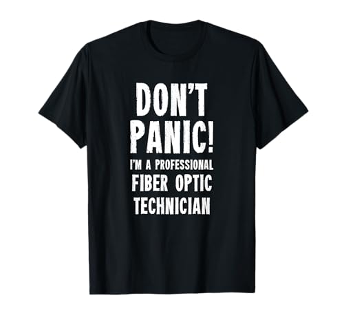 Glasfaser-Techniker T-Shirt