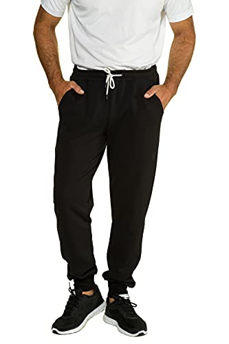 JP 1880 Herren große Größen Übergrößen Menswear L-8XL Sweathose, Homewear, Jogginghose, Lightweight, Modern Fit, bis 10 XL schwarz 8XL 714277130-8XL