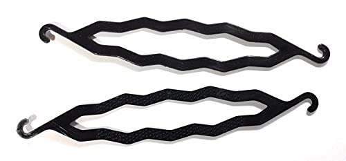 niavida 2 x Topsy Tail Twister Haardreher Haartwister Frisurenhilfe Haarknoten Dutt