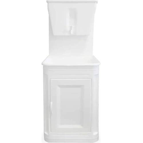 Varile Handwaschstation aus Kunststoff mit Unterbau, Waschbecken und Wasserspender (17L)