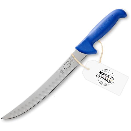 F. DICK Zerlegemesser, Metzgermesser ErgoGrip (Messer mit Klinge 26 cm, X55CrMo14 Stahl, nichtrostend, 56 HRC) 82425261K, Blau