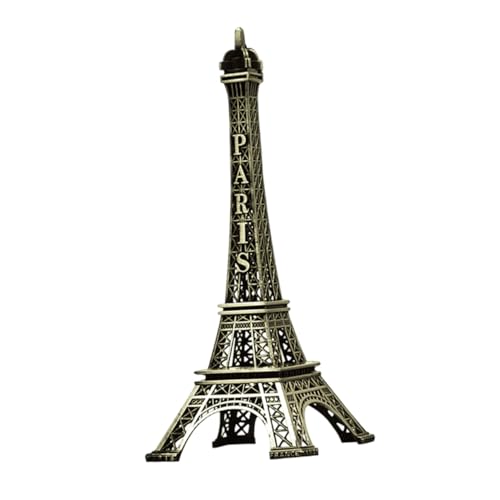 ABOOFAN Eiffelturm-Schlafzimmer- Metall-handwerksmuster Vintage-Look
