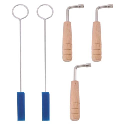 CHGCRAFT Klavierstimmer Set Stimmschlüssel Klavier Eisen-Tuning-Kit für Anfänger und Fortgeschrittene