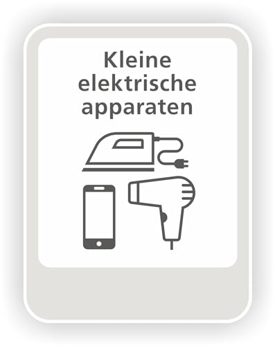 Elektrogeräte Recycling Aufkleber