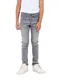 NAME IT Jungen Nkmsilas Dnmtax Pant Noos Jeans, Medium Grey Denim, 128 EU