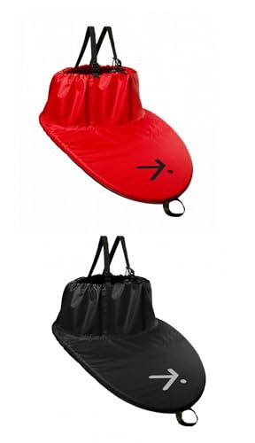 Hiko Kajak Spritzdecke Basic PU Fitflex Nylon Spritzschutz Spritzrock , Farbe:schwarz, Größe:C94