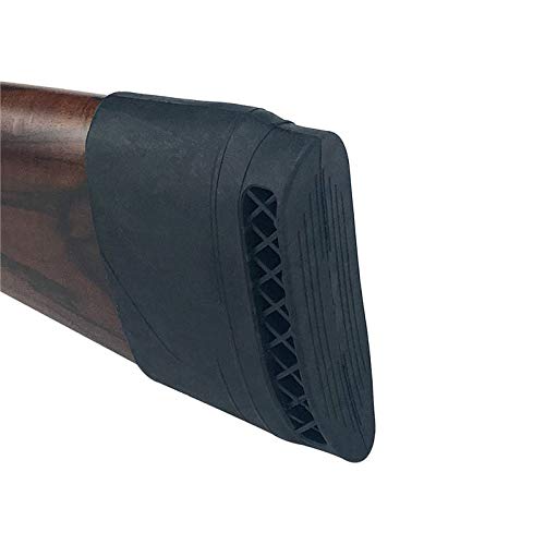 Gexgune Jagdgewehr Rückstoßkissen Tactical Rubber Slip-On Hinterschaft Shooting Extension Gun Butt Protector Gummipistole Butt Zubehör