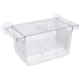 Pawfly Aquarium Fischzucht Box Acryl Hatchery Inkubator Tank mit Saugnäpfen kleine Isolationsbox für Jungfische Garnelen Betta und Guppy