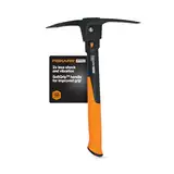 Fiskars 751220-1001 Pro IsoCore Hacke/Spitzhacke, 0,7 kg, Orange/Schwarz