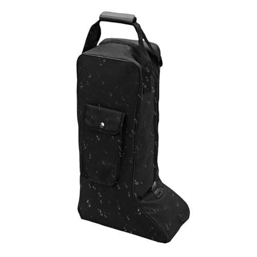 Hohe Stiefeltasche, Reisetasche für Cowboystiefel – Aufbewahrungstaschen für lange Stiefel, tragbare Aufbewahrungstasche für Schuhe, hohe Stiefel, lange Reitstiefel, Schwarz , Se référer au descriptif