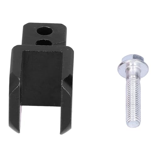 Motorrad -Stoßdämpferhöhenhöhe Extension, Stoßdämpfer Lifter Aluminiumlegierung Einfach Installation Motorrad -Stoßdämpferhöhe Strecke für Motorräder Elektrofahrzeuge (BLACK)
