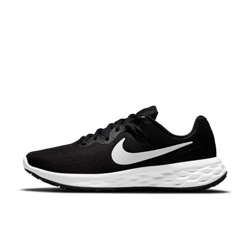 Nike Herren Revolution 6 Laufschuh, Black/White-Iron Grey, 44 EU