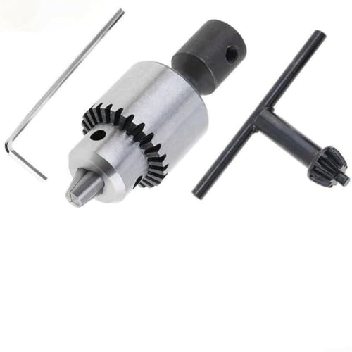 MeevrgR Elektromotor-Bohrfutter mit Spannbereich 0-34 mm für Bohrmaschinen und Holzbearbeitungsanwendungen (6 mm)