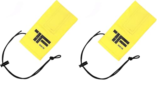 blntackle76 Laufkondom Barrel Sock - Strong - Laufsocke für Paintball/Airsoft - Sicherheitssocke Schutzkappe, gelb, auch als Kill-rag zu benutzen (2 Stück)
