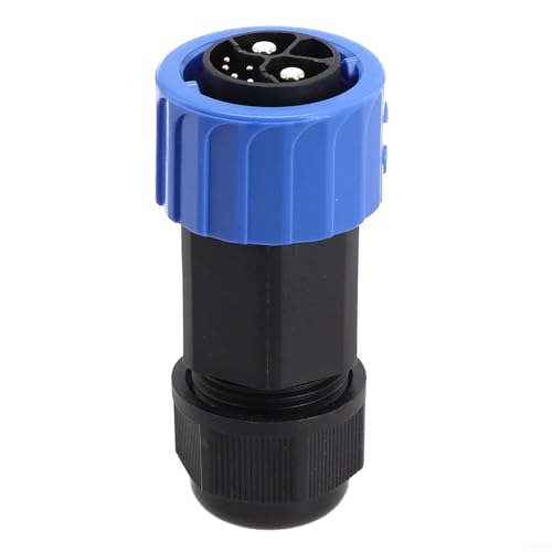 IP67 Rated Charger Socket for Motorcycles High Current Male Female Battery Connection, Flame Retardant Design (Male Head)