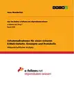 Schutzmaßnahmen für einen sicheren E-Mail-Verkehr. Konzepte und Protokolle