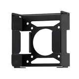 Fasgear Aluminiummetall VESA Halterung für Mac-Mini M4 2024,Halterung Unter Schreibtisch/Wandhalterung/Monitorhalterung mit Diebstahlsicherung,Kompatibel mit Mac-Mini M4 Pro 2024 (Schwarz)