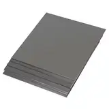 RAMBEX 10 Stück A3-Eisenblech, 50 X 50 Mm, Dicke 0,5 Mm, 0,6, 0,8, 1, 1,2, 1,5 Mm, Eisenplatte for CNC-Rahmen, Modellform, DIY-Konstruktion, Eisenpolster(50mm*50mm*0.5mm)