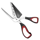 Pizzaschere,Pizza Schere,Pizzaschere Spülmaschinenfest,Pizza Scheren,2 in 1 Multifunktionale Küchenschere,Edelstahlmaterial,Abnehmbar,für Pizza,Steak,Barbecue,Pfannkuchen,27.5 cm