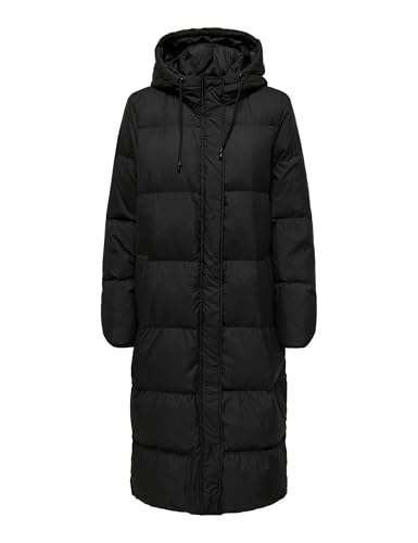 ONLY Damen ONLALICE DOWN Coat OTW Jacke, Black, S