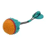 Tug-of-War Dispensing Entertainment Dogs Companion Soft Ball zum Beruhigen, Zahnreinigung