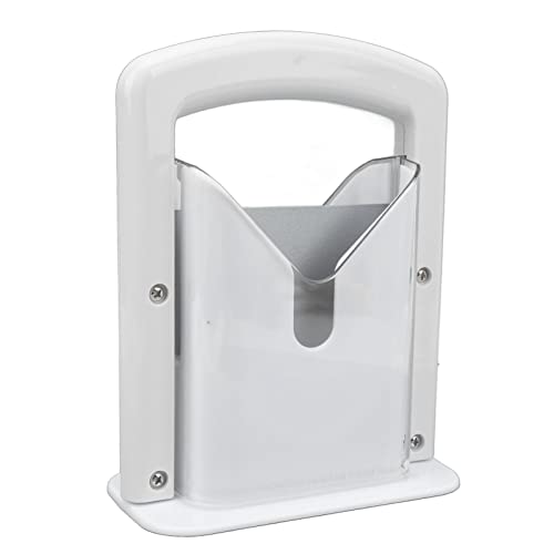 Focket Bagelschneider, Guillotine Bagelschneider mit Schutzschild für Bagels, Muffins und Brötchen, spülmaschinenfestes, griffiges Brotschneidegerät für Zuhause, Bäckereien