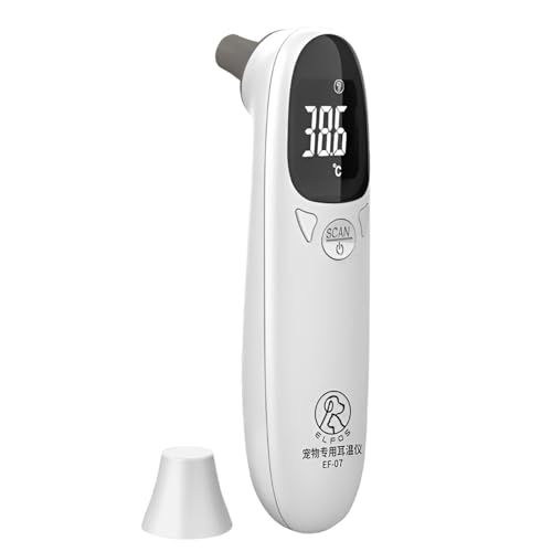 Haustier Thermometer, Veterinärthermometer, Katzen Thermometer, Für Haustiere, Tierbedarf, Fieberprüftemperatur Mit Doppelmodus Für Hunde, Katzen