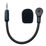 SPTSSWET Ersatz Mikrofon Kompatibel mit Logitech G233 G433 Gaming Kopfhörer Rauschunterdrückung, Abnehmbares Ersatz-Spielmikrofon 3,5 mm Jack Schwarz 6,2 inch