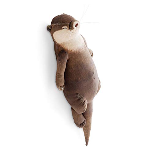 Phayee Handgelenkstütze, Eksesor Handballenauflage Otter Form zur Entlastung des Handgelenks Mit Federmäppchen 40 cm, Baumwollbleistift Kasten Kissen,mit handauflage ergonomische