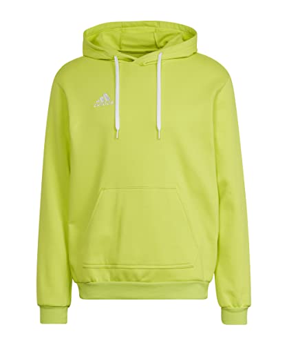 adidas Herren Entrada 22 Sweat Hoodie, Team Semi Sol Yellow, L