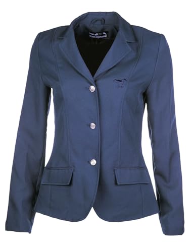 HKM 3341 Turnierjacket Marburg, Reitjacket Reitjacke, dunkelblau Mädchen 104