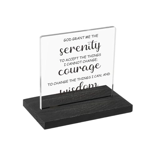 Acryl Motivierender Schreibtisch Deko | Motivierende Acryl Büro Deko Mit Inspirierendem Spruch Für Den Arbeitsplatz | Personalisiertes Kreatives