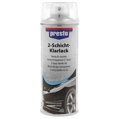 presto 307229 2-Schicht-Klarlack transparent hochglänzend 400 ml