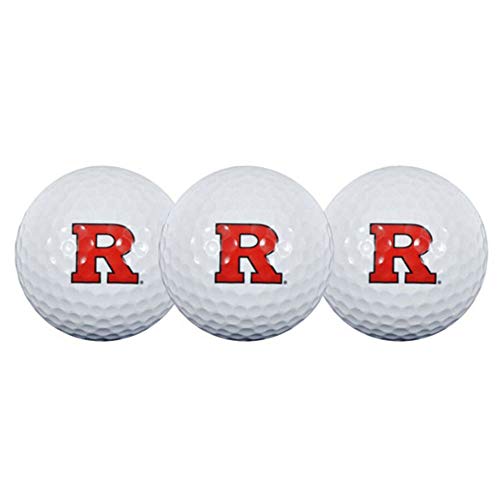 Team Effort Rutgers Scarlet Knights Golfball, 3 Stück