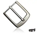 Gürtelschnalle 40mm Gürtelschnallen zum Wechseln Gürtel Schnalle Belt Buckle Zinklegierung Einzackige Quadratische Klassische Gürtelschnalle Ersatzschnalle Vintage Gürtel Zubehör für Herren Damen