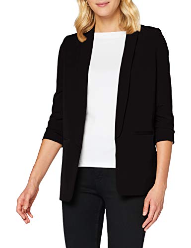 ONLY Damen ONLELLY 3/4 Life Blazer TLR NOOS 15197451, Black, 42