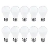 LEDYA E27 LED Warmweiss, 10er 806LM Glühbirne E27 9W, 3000K Energie Sparen Leuchtmittel fur Wohnzimmer, Schlafzimmer, Bad, Lobby und Flur, Nachttischlampe, Stehlampe, Schreibtischlampe