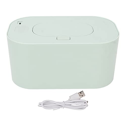 Socobeta Baby Wipe Warmer,Thermostat Temperatur USB Tragbarer Windel Wipe Warmer Wipes Heizbox für Home Office Outdoor Use Baby Ｗipes Heizbox