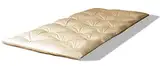 Futon Shiatsu oder Shiatzu Matratze 90x200, aus 100% Reiner Baumwolle, ca. 4-5 cm hoch, faltbares Futon, auch für Massage, Yoga oder Camping. + Transportbeutel Fuer Futon Shiatsu